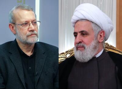 دیدار دبیرکل حزب‌الله با دبیر شورای عالی امنیت ملی ایران