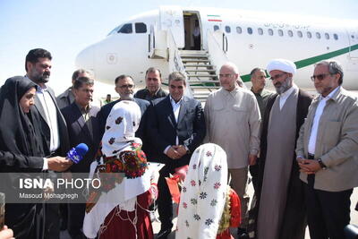قالیباف وارد سمنان شد