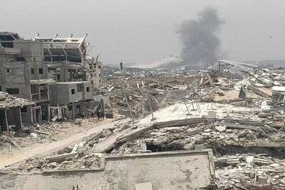 لحظات هولناک منفجر شدن ساختمان‌های مسکونی در غزه+ فیلم