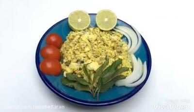 پنیر برشته گیلانی بسیار خوشمزه و خوش طعم