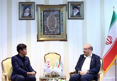 دیدار علی‌نژاد با مدیر رسانه و پخش شورای المپیک آسیا - پارس فوتبال