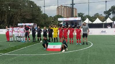 پیروزی تیم ملی نابینایان مقابل کره‌ جنوبی - پارس فوتبال