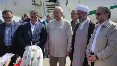 قالیباف به سمنان سفر کرد