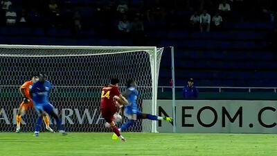 گل اول نسف قارشی به الهلال با سوپرگل باخروموف