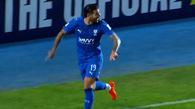 گل دوم الهلال به نسف قارشی توسط تئو هرناندز