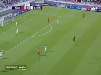 گل دوم الاهلی به الدحیل (ریاض محرز)
