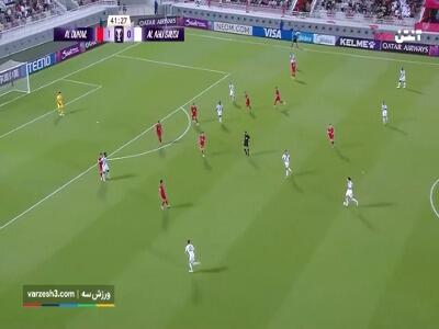 گل اول الاهلی به الدحیل (گونکالوس)