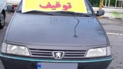 خودرو خلاف سنگین در خلخال توقیف شد