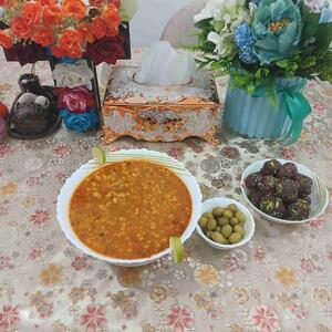 خوشمزه نهارامروزمون سوپ جو،تقدیم نگاه گرمتان 😋😋🌹🌺امیدوارم دراین تاریخ رندوزیباتقدیرتون بلند،عاقبتتون بخیر،حال دلتون خوب،دعاهاتون مستجاب وبهترینهانصیبتون،روزوشب شماخوش،شبتون به نیکی 💫💫💫🌙🌙🌹🌺🌹🌺دست‌پخت کدبانوی عزیزومهربون خونم 😋🥰😍💕🫶😘💞❤️🫶🤍🥰😘🍀🍀