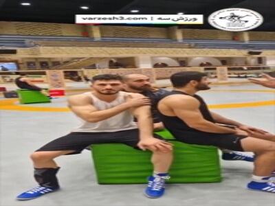 لحظاتی از تمرینات قاسمپور که به نقره جهانی ختم شد