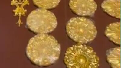 دونالد ترامپ، تزئینات طلایی دفترش را به نمایش گذاشت