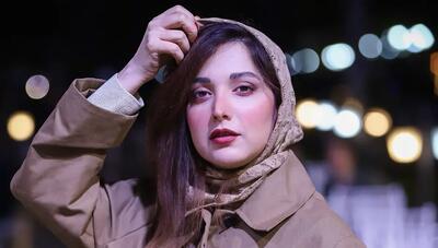 استایل پاییزی روشنک گرامی، بازیگر، در جشن عکاسان سینما (عکس)