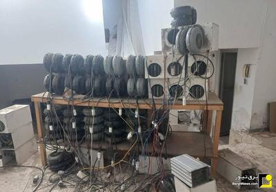 کشف و جمع‌آوری بیش از ۲۳۰ دستگاه استخراج رمزارز غیرمجاز در استان مازندران