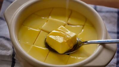 طرز تهیه کاستارد تخم مرغ با دو ماده اولیه !