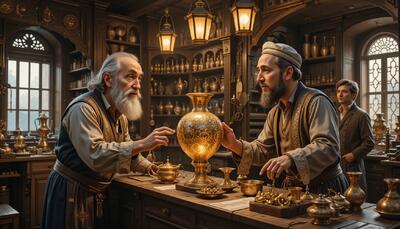 معنی و ریشه ضرب المثل جنگ زرگری