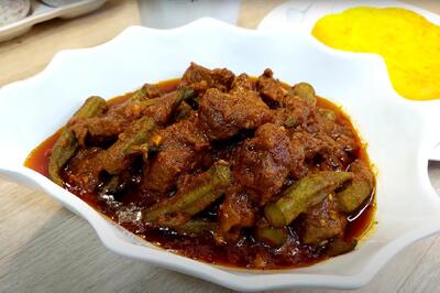 تهیه خورشت بامیه جنوبی بسیار خوشمزه؛ بهترین روش برای تهیه خورشت بامیه جنوبی