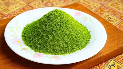 روش خانگی خشک کردن نعنا بدون تغییر رنگ / راز سبز ماندن نعنا خشک