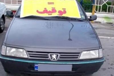 خودرو خلاف سنگین در خلخال توقیف شد