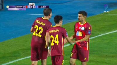 گل اول نسف قارشی یه الهلال (سوپرگل بهراموف)