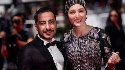 انتقاد دیرهنگام شراره رخام به بوسه نوید محمدزاده به فرشته حسینی روی فرش قرمز