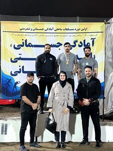ورزشکار خوزستانی در مسابقات آمادگی جسمانی ساحلی ایران طلایی شد