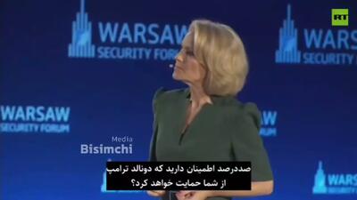خنده معنادار زلنسکی در پاسخ به سوال درباره ترامپ!