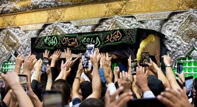 گزارش تصویری تشییع پیکر همسر آیت‌الله سیستانی | جهان نیوز
