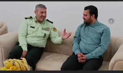 تجلیل از جانباز مدافع امنیت در دهگلان
