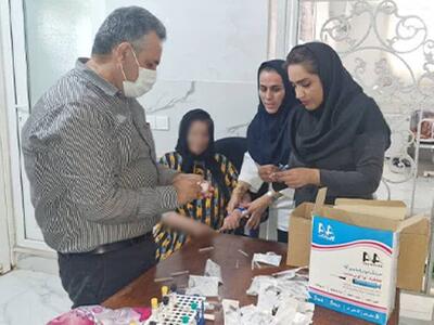 مددجویان سرای مهر مادر گناوه خدمات رایگان آزمایشگاهی دریافت کردند