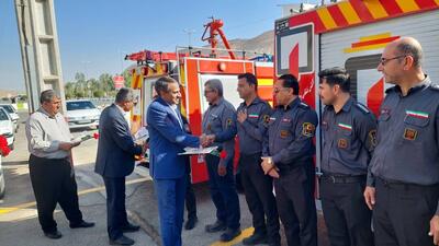 میرزایی: امکانات و تجهیزات آتش نشانی گراش تقویت می‌شود