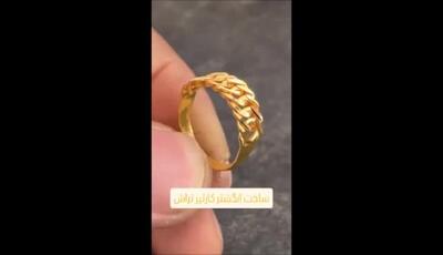 درخشش هنر تهران در انگشتر کارتیر تراش؛ داستانی از پشت صحنه خلق یک شاهکار طلا