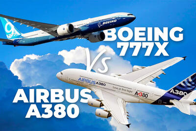 نبرد بزرگ‌ترین هواپیماهای مسافربری جهان، بوئینگ 777X یا ایرباس A380؟ - پدال