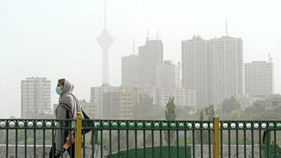 آلودگی هوای تهران در آستانه وضعیت نارنجی !