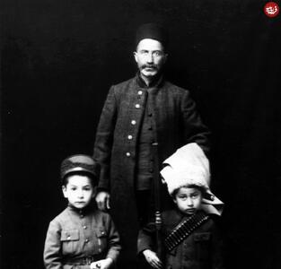 عکسی از محمدرضا پهلوی در ۶ سالگی؛ سال ۱۳۰۴