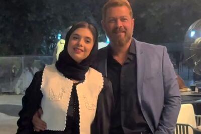 آواز احساسی؛ عاشقانه های پدر و دختری پژمان بازغی با نفس بازغی فقط که بوسش میکنه