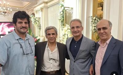 قاب مشترک رسول و امیررضا خادم پس از سال‌ها + عکس