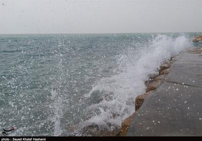 هشدار دریایی سطح نارنجی در سواحل استان بوشهر - تسنیم