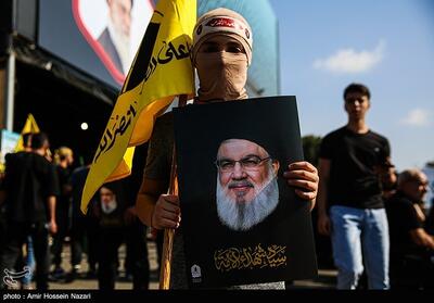 برگزاری مراسم بزرگداشت شهید نصرالله و شهید صفی‌الدین در تهران - تسنیم