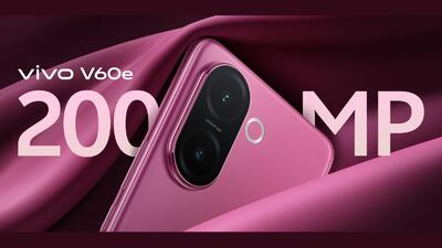 گوشی V60e ویوو با دوربین ۲۰۰ مگاپیکسلی بازار میان رده ها را به آتش می کشد