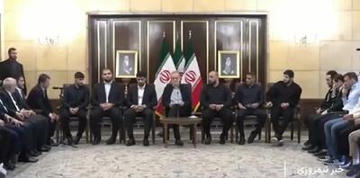 جمله مهم پزشکیان در دیدار با کشتی گیران که پر بازدید شد +فیلم