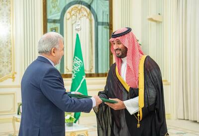 تسلیم استوارنامه سفیر ایران به بن‌سلمان