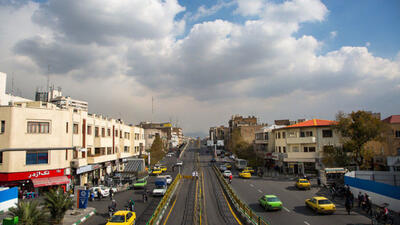 هوای تهران در وضعیت قابل قبول