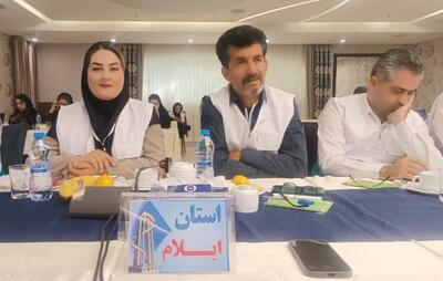 مراسم افتتاحیه دوره ملی آموزش مدیریت رسانه و روایتگری مسئولانه در بحران/ حضوردبیر ومسئول کمیته رسانه شبکه ایران یاران جوان ایلام دراین دوره ملی