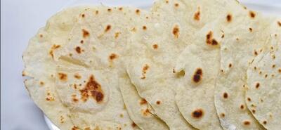نان تورتیلا اصل در خانه آموزش آسان با ۳ماده اولیه + راز نرم شدن
