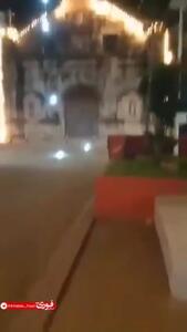 لحظه وقوع زلزله شدید در فیلیپین + فیلم