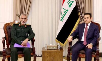 مشاور امنیت ملی عراق در دیدار با  سردار میراحمدی: اقدامات لازم برای عدم تکرار تجاوز از عراق به ایران را اتخاذ می‌کنیم
