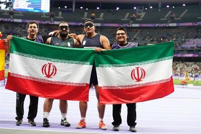 دوگانه طلا و نقره ایران در پرتاب وزنه پارادوومیدانی