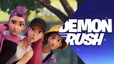 اولین تصاویر میرا و زویی در همکاری KPop Demon Hunters با فورتنایت در هالووین فاش شد