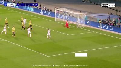 ویدیو: گل سوم رئال مادید به غیرت توسط کیلیان امباپه