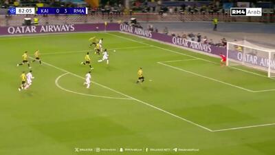 ویدیو: گل چهارم رئال مادید به غیرت توسط کاماوینگا